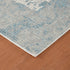 2' X 3' Gray Blue And Ivory Medallion Area Rug